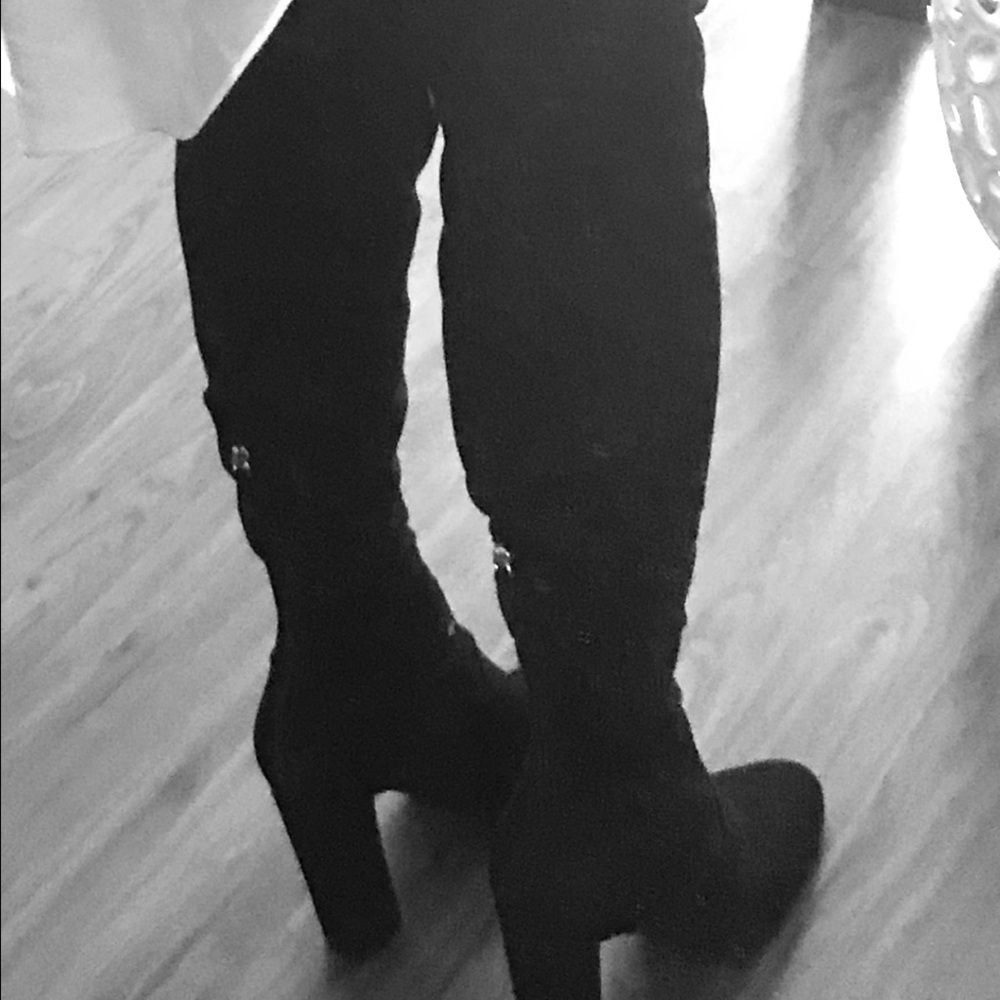 Steve Madden Emotions over the knee boots.